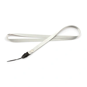 Pure color custom printed design polyester lanyards