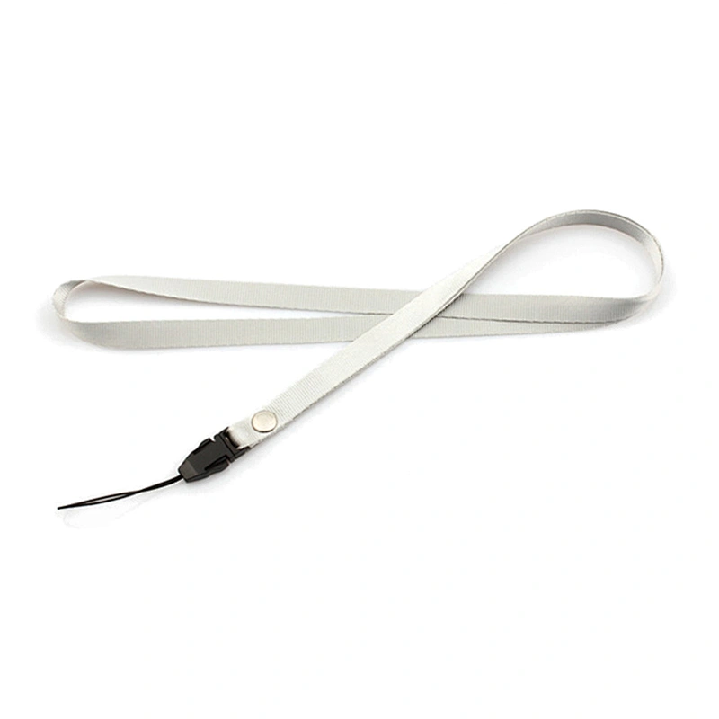 Pure color custom printed design polyester lanyards