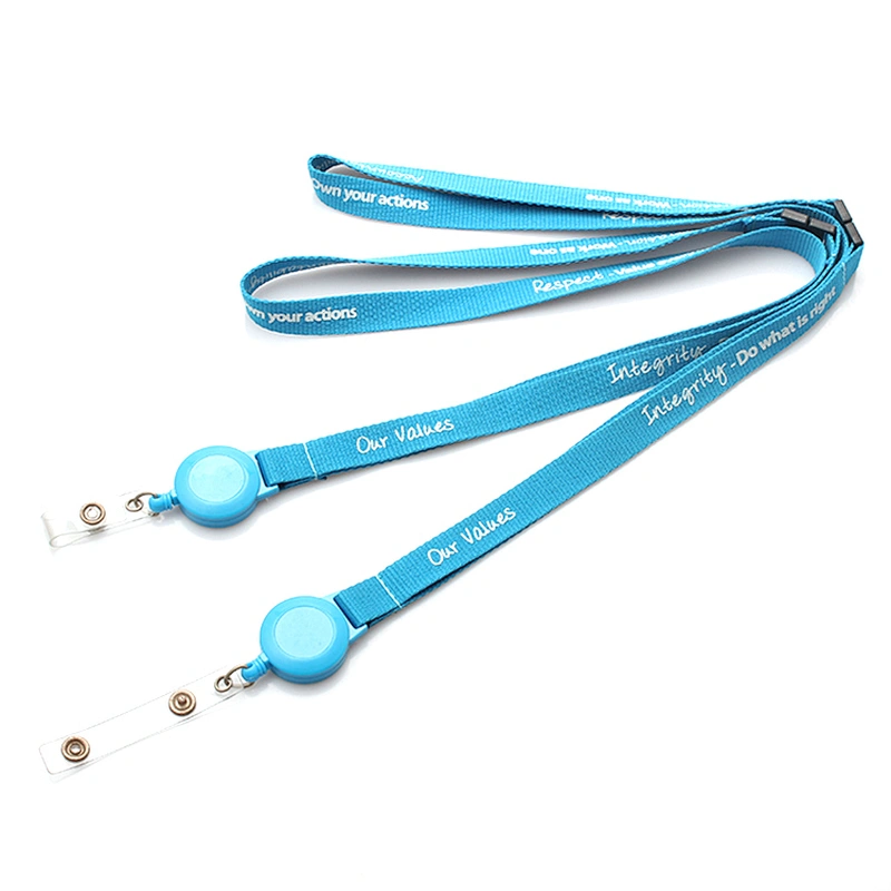 Custom office durable attractive lanyard with ID badge