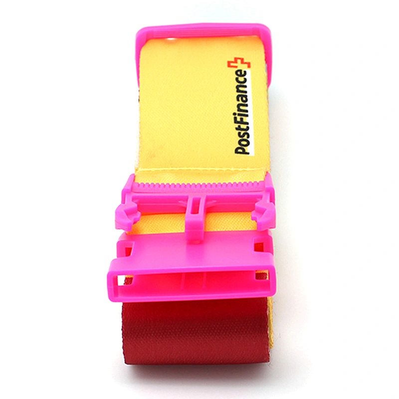 High quality quick release elastic custom design free luggage belt