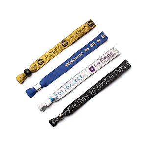 Classical woven handmade bracelet world cup souvenir club wristbands for events