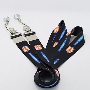 Top selling polyester airbus lanyard custom own logo