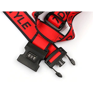 Wholesale High Quality Custom Polyester Adjustable Luggage Belt with Logo Printing