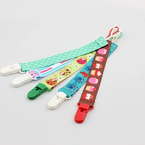 Cotton Pacifier Holder Cute Wholesale Baby Plastic Clips