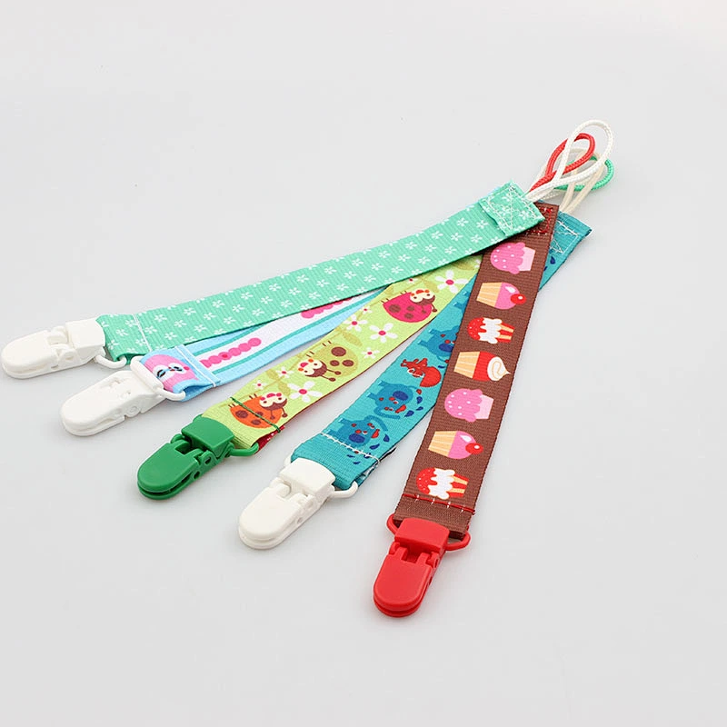 Cotton Pacifier Holder Cute Wholesale Baby Plastic Clips
