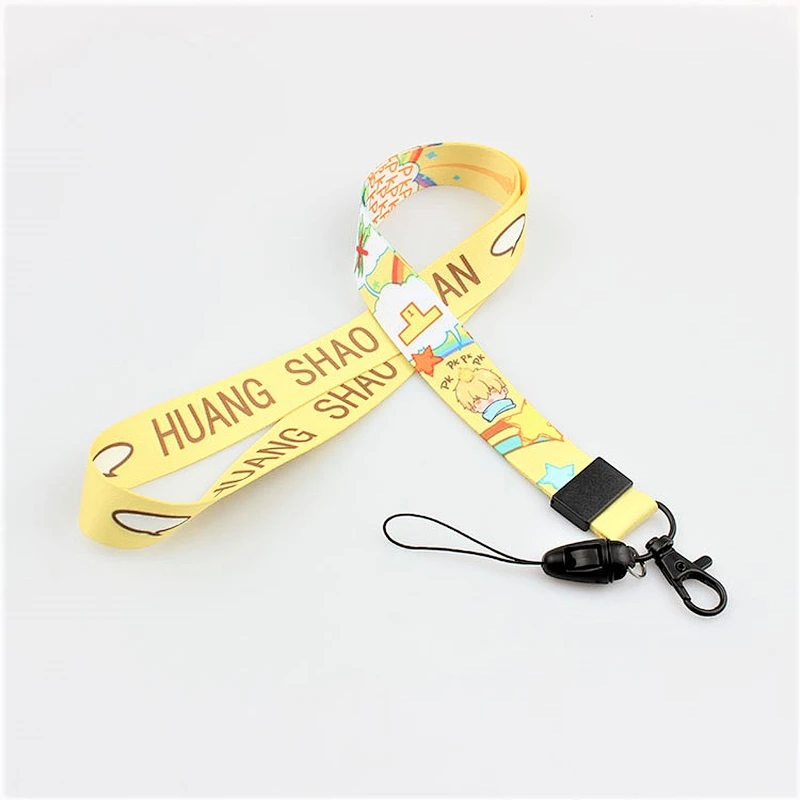 Soft Sublimation Cheap Printed Neck Lanyards