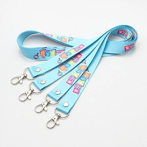 Factory Direct sale cheap custom keychain lanyard