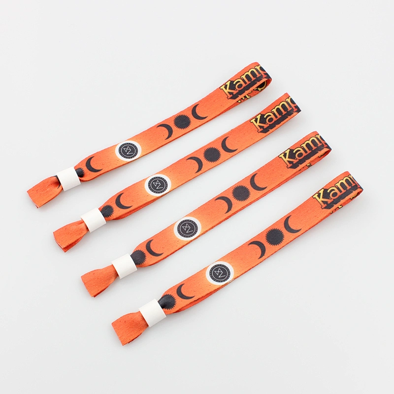 Fashionable eco friendly wristbands handcrafted with plastic slide lock