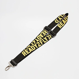 Cheap free design silk screen printing polyester lanyard for event