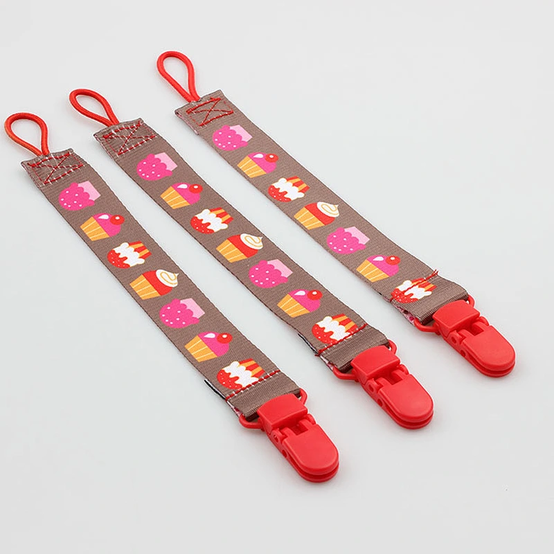 Custom Baby Care Dummy Plastic Chain Pacifier Holder Clip