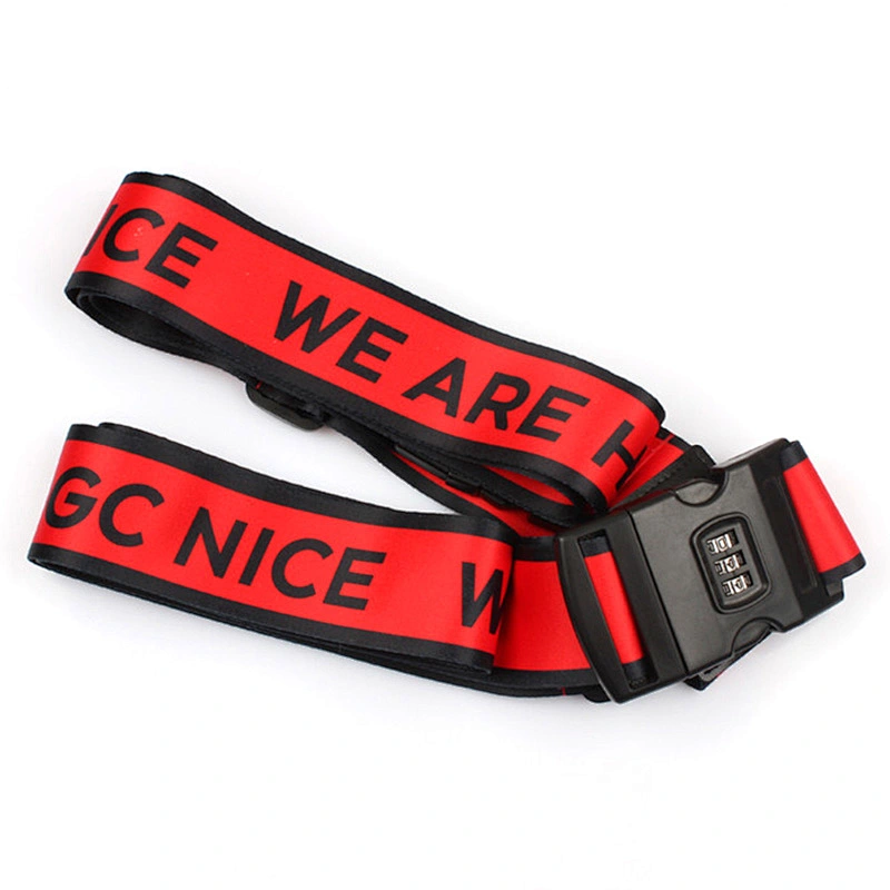 Hot sale high quality cheap long cross luggage belt wholesale
