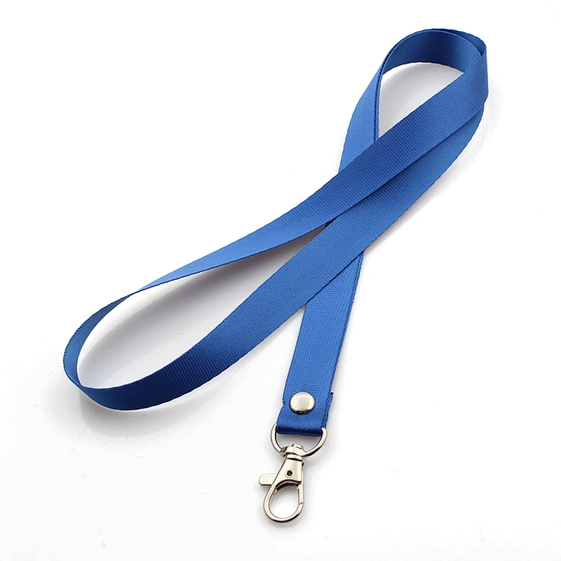Hot sale blue neck key lanyard