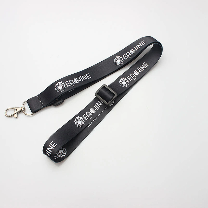 Hot custom flat sublimation polyester lanyard no minimum order
