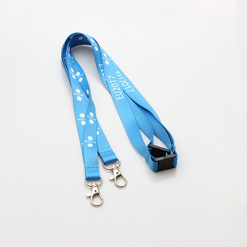 Excellent Quality Customized Logo Neck Lanyard With Metal Hook