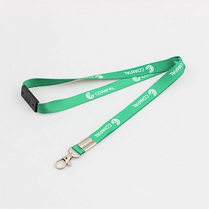 Custom dye sublimation polyester school to use lanyard