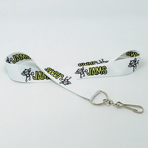 Recycled PET printed lanyards with logo custom