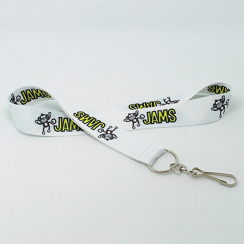 Recycled PET printed lanyards with logo custom