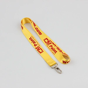 Custom design free event polyester printed neck lanyards