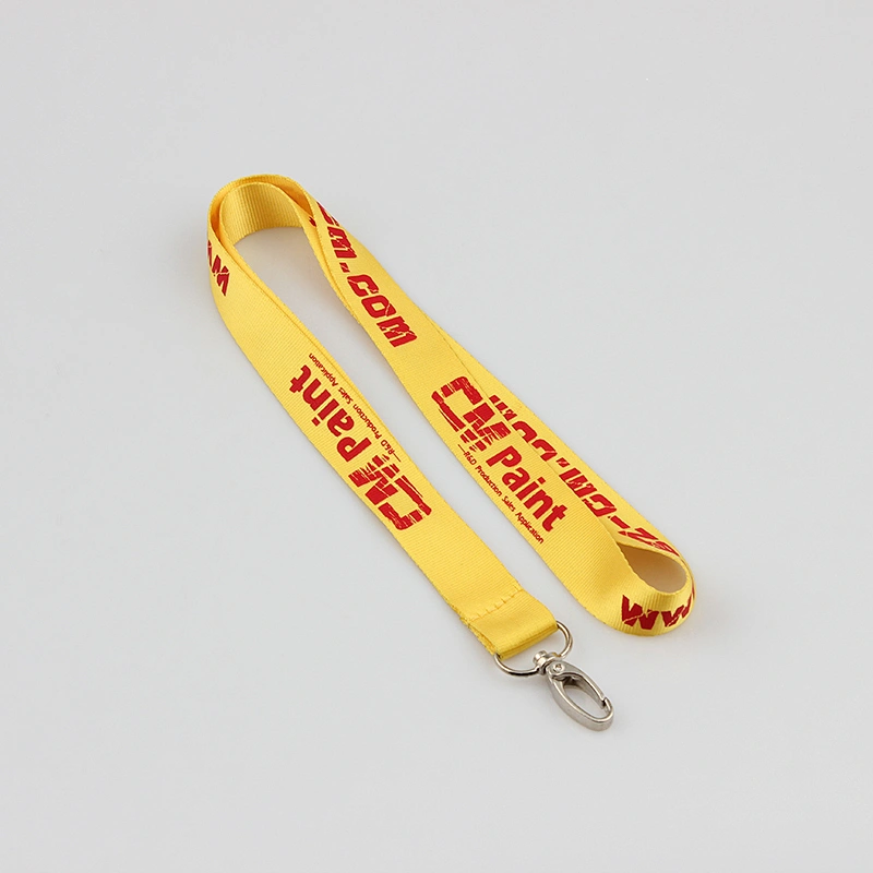 Custom design free event polyester printed neck lanyards