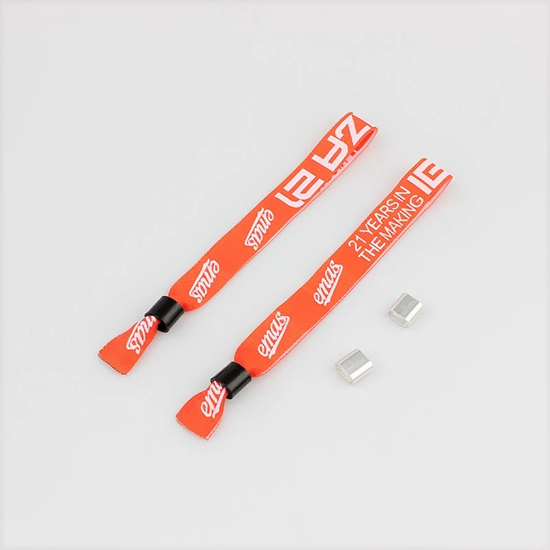 2019 polyester sublimation disposable id bracelet for event