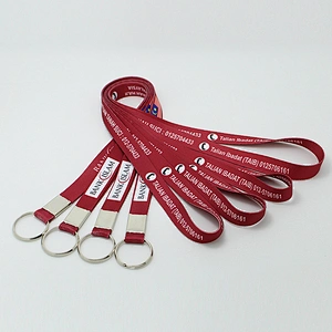 Custom dye sublimation polyester school to use lanyard