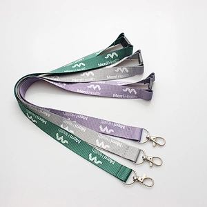 Made in China good quality custom metal hook lanyard