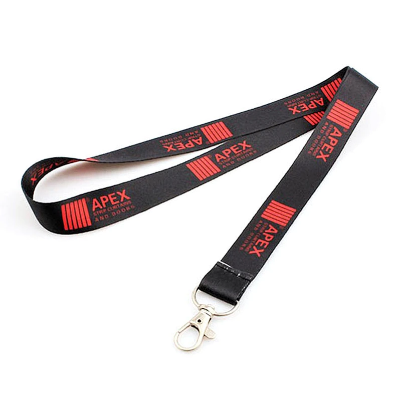 Custom printed polyester neck lanyard for smart phone case