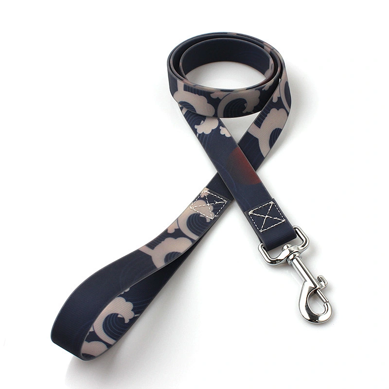 Custom printing logo PVC waterproof dog leash
