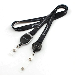 Factory Price Personalized Custom Printing Logo Ecofriendly Lanyards With Retractable Badge Reel