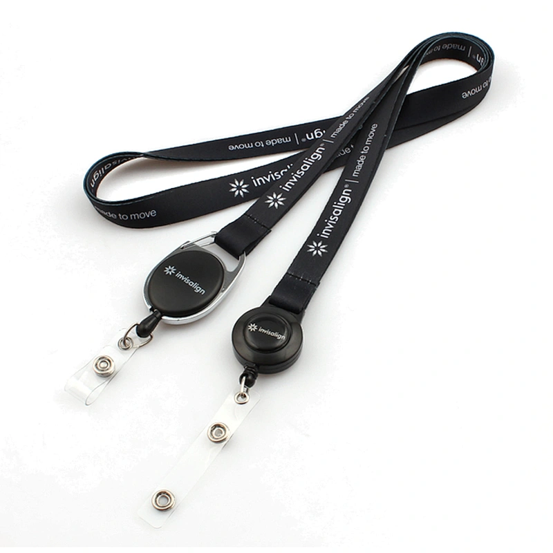 Factory Price Personalized Custom Printing Logo Ecofriendly Lanyards With Retractable Badge Reel