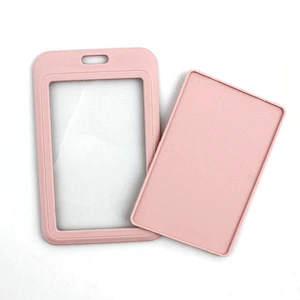 Direct sale different colors PP id card holder for employee