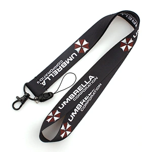 Colorful customized design polyester lanyards with metal hook