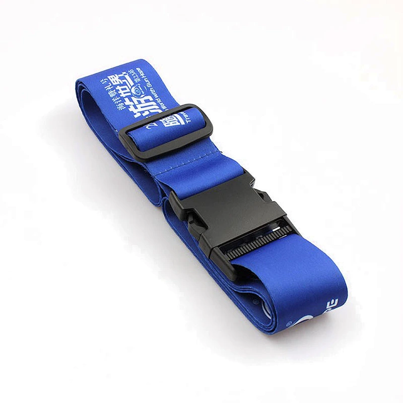 Hot selling printed bright color for travel suitcase luggage strap
