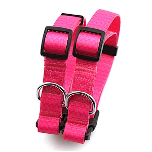 Premium custom polyester logo printed dog collar