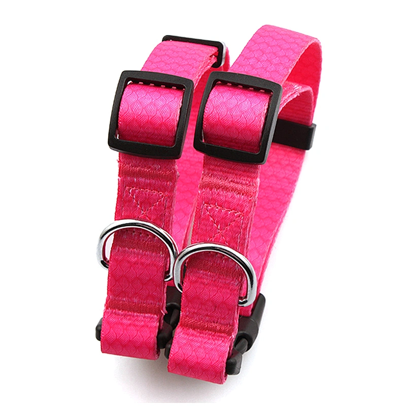Premium custom polyester logo printed dog collar