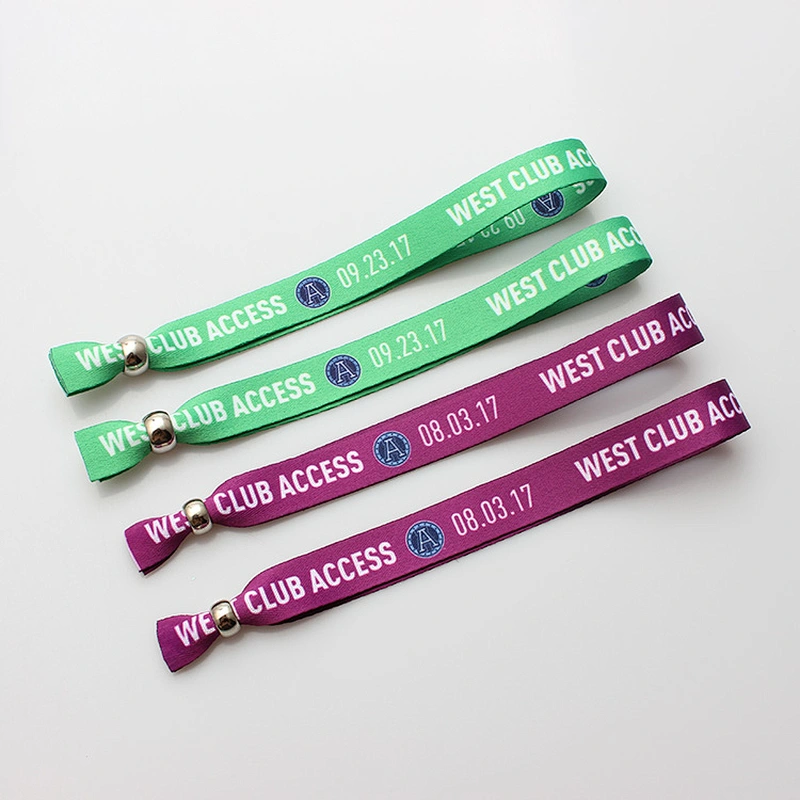 Factory Production Polyester Heat Transfer Printed Wristband