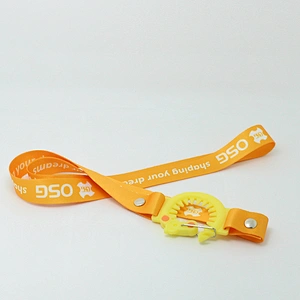 Cheap fashional printing polyester lanyard with water bottle holder