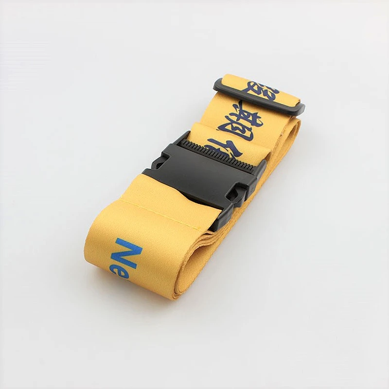 Custom 200 cm long durable cheap gait luggage belt for travel