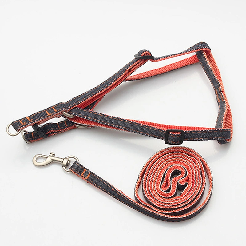 High quality eco-friendly double layers handle dog leash harness