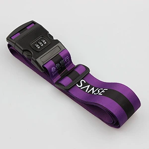 Polyester Material and Locate Luggage Function Suitcase Belt Digital Lock