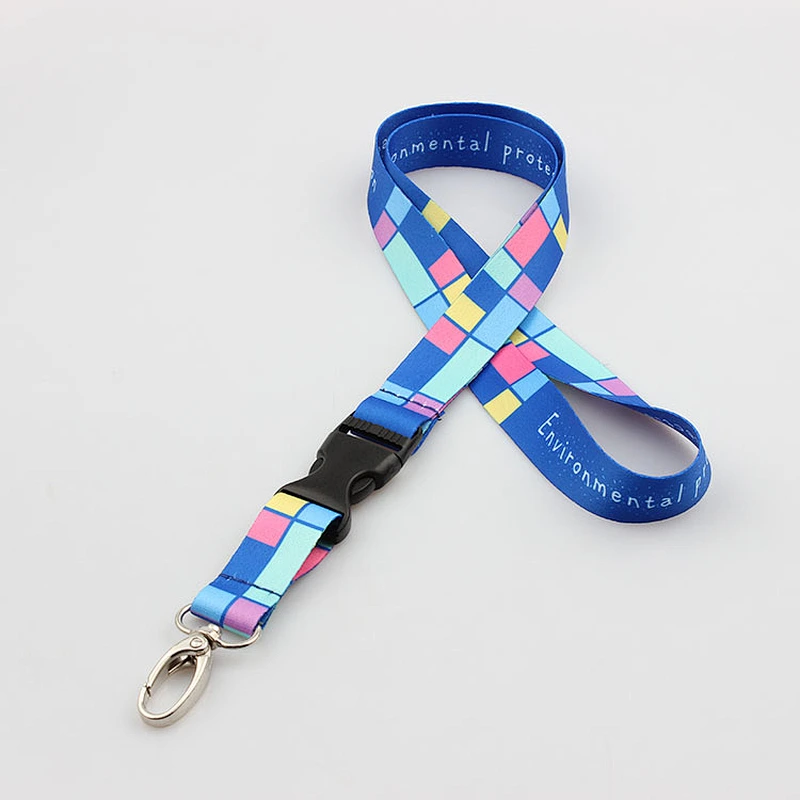 Cheap promotion bulk crafts custom printing polyester lanyard with usb