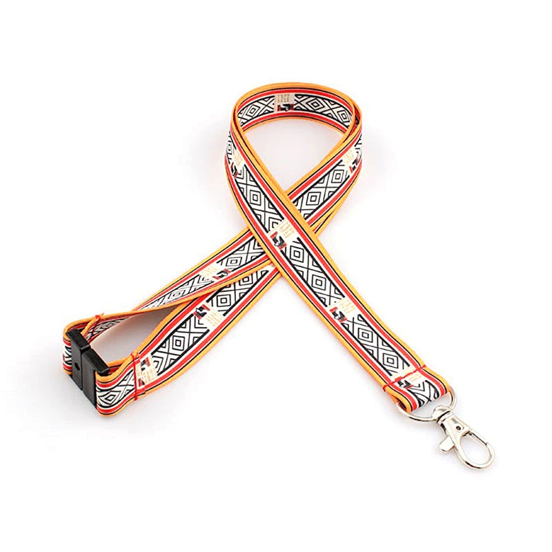 Wholesale custom printing police lanyard whistle cord