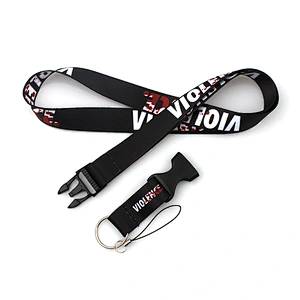 Hot sale polyester nfI lanyard with custom logo for sports fans