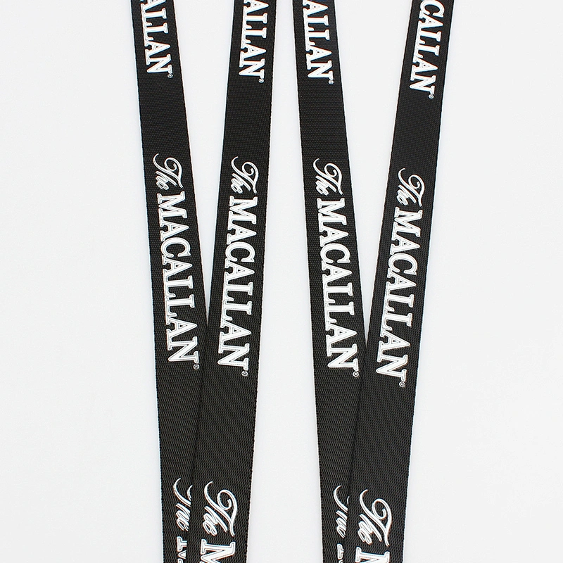 Silk screen printing nylon water bottle holder wine glass lanyard