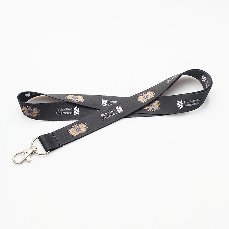 Fashion custom design heated transfer lanyard