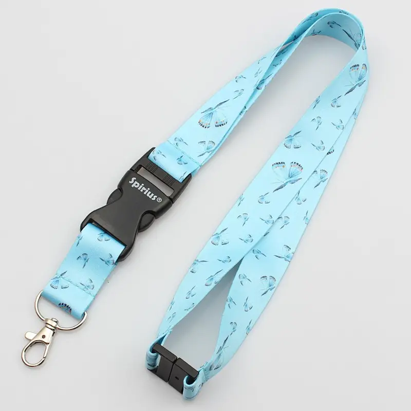 Polyester Neck Lanyard With Logo Customized