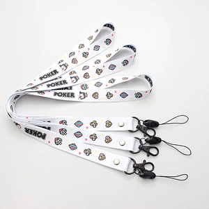 Custom fashion neck funny cheap lanyards for keys