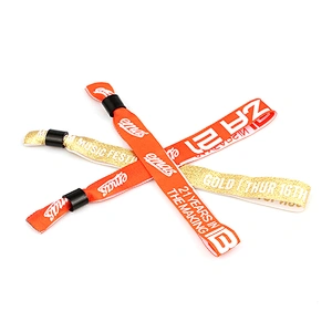 Wholesale custom wristbands with own design logo for party