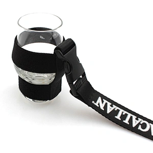 High quality customized logo bottle strap holder lanyard wholesale