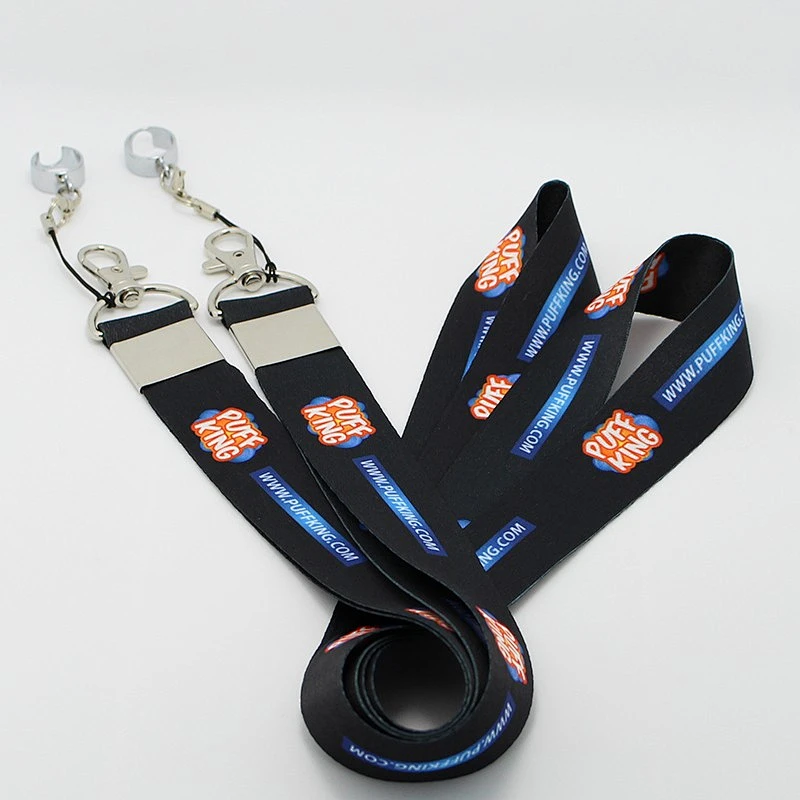 ECO-friendly custom special design vape holder lanyards with recycled material